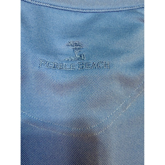 Pebble Beach Southwest Airlines TLC 2018 Golf Tournament Polo Blue Mens XL - Picture 10 of 11